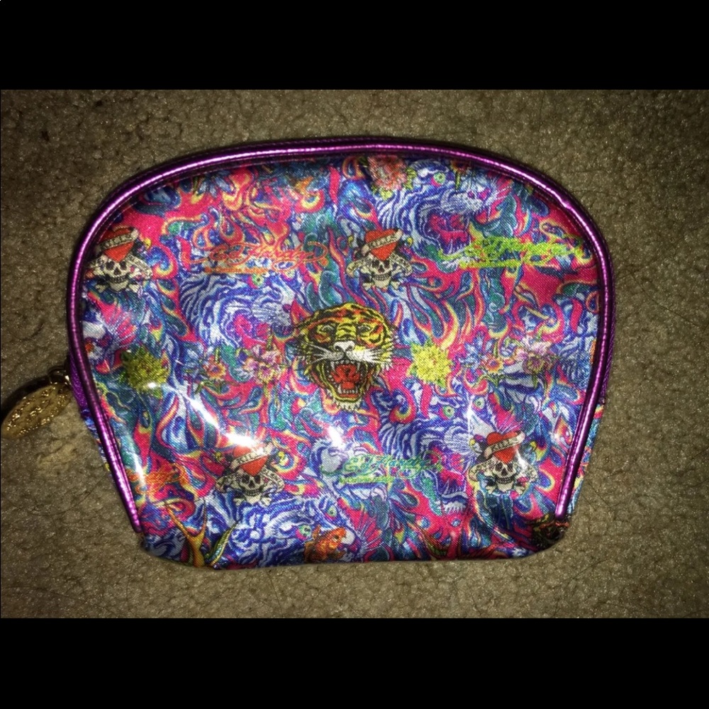 New Ed Hardy Makeup Case Bag